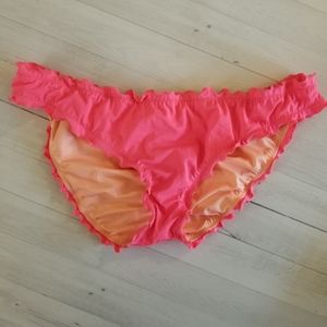 Victoria's Secret Ruffle Edge Cheeky Bikini Bottom